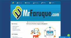 Desktop Screenshot of mrfaruque.com