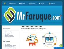 Tablet Screenshot of mrfaruque.com